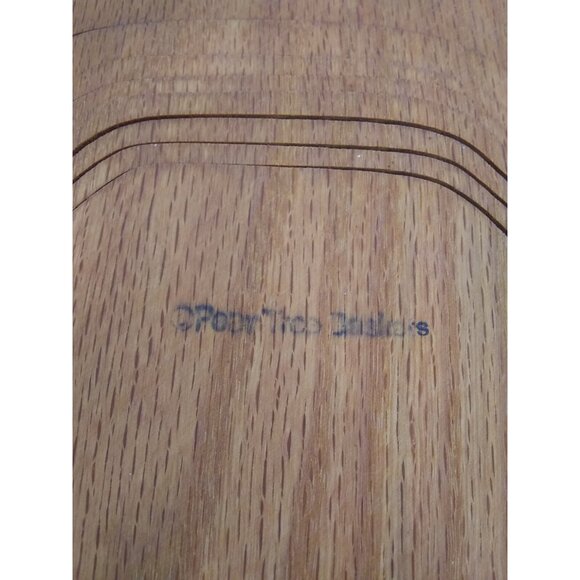 VTG PEAR TREE Fruit basket Wood Collapsible table decor READ ASIS - Picture 6 of 12